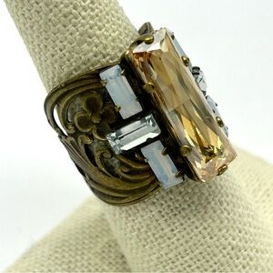 Sorrelli Crystal Band Ring
